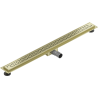 Mexen Flat M15 Linienablauf 100 cm, gebürstet gold - 1A24100-15