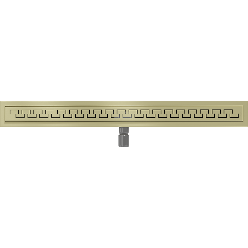 Mexen Flat M15 Linienablauf 100 cm, gebürstet gold - 1A24100-15