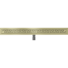 Mexen Flat M15 Linienablauf 100 cm, gebürstet gold - 1A24100-15