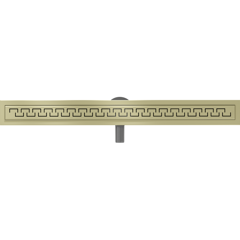 Mexen Flat 360° M15 Drehbarer Linienabfluss 80 cm, gebürstetes Gold - 1A24080-40