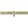 Mexen Flat 360° M15 Drehbarer Linienabfluss 80 cm, gebürstetes Gold - 1A24080-40