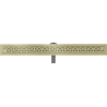 Mexen Flat 360° M15 Drehbarer Rinnenablauf 100 cm, gebürstetes Gold - 1A24100-40