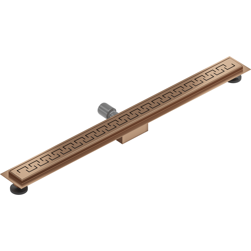 Mexen Flat M15 Linienablauf 90 cm, gebürstetes Kupfer - 1C24090-15