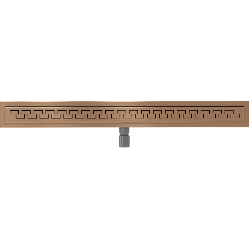 Mexen Flat M15 Linienentwässerung 100 cm, gebürstetes Kupfer - 1C24100-15