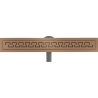 Mexen Flat 360° M15 drehbarer Linienablauf 60 cm, gebürstetes Kupfer - 1C24060-40