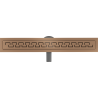 Mexen Flat 360° M15 Drehbarer Linienablauf 70 cm, gebürstetes Kupfer - 1C24070-40