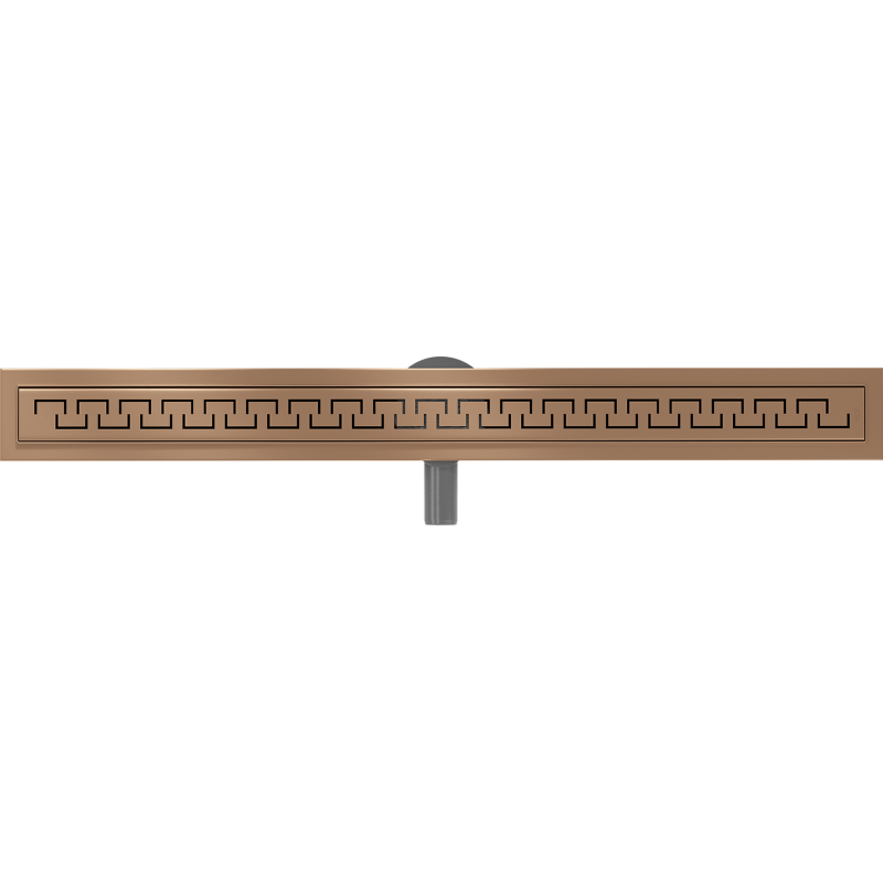 Mexen Flat 360° M15 Drehbarer Linienablauf 100 cm, gebürstetes Kupfer - 1C24100-40