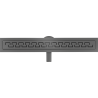 Mexen Flat 360° M15 Drehbarer Rinnenablauf 50 cm, gebürstetes Gun Gray - 1E24050-40