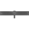 Mexen Flat 360° M15 Drehbarer Linienablauf 70 cm, gun gray gebürstet - 1E24070-40