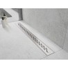 Mexen Flat 360° M18 Drehbarer Liniablauf 70 cm, Inox - 1023070-40