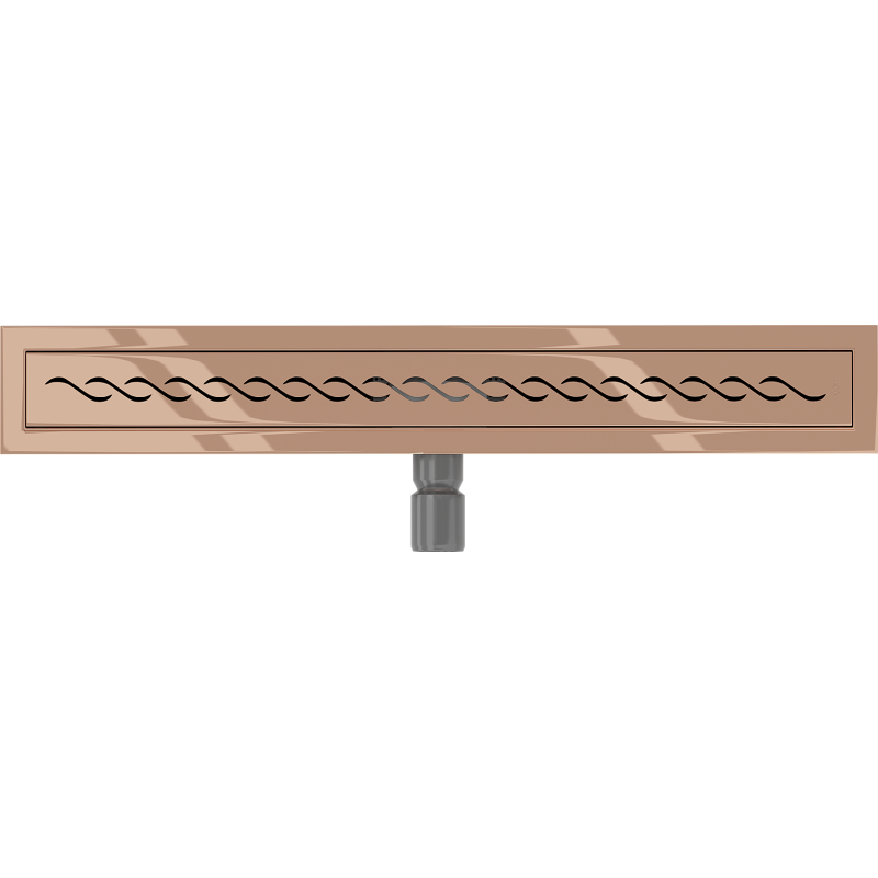 Mexen Flat M18 Linienablauf 70 cm, Roségold - 1623070-15