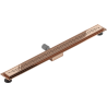 Mexen Flat M18 Linienablauf 100 cm, Roségold - 1623100-15