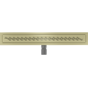 Mexen Flat M18 Linienentwässerung 50 cm, gold gebürstet - 1A23050-15