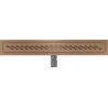 Mexen Flat M18 Duschrinne 50 cm, gebürstetes Kupfer - 1C23050-15