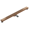 Mexen Flat M18 Linienentwässerung 100 cm, gebürstetes Kupfer - 1C23100-15