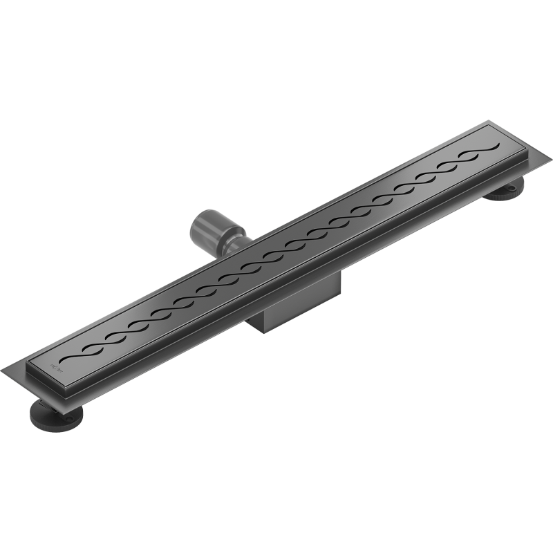 Mexen Flat M18 Linienentwässerung 50 cm, gebürstetes Gun Gray - 1E23050-15