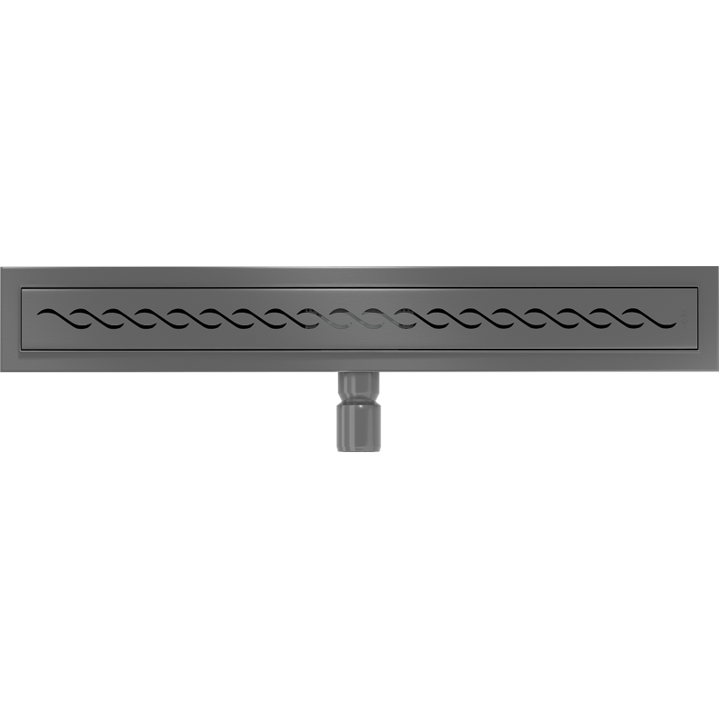 Mexen Flat M18 Linienentwässerung 50 cm, gebürstetes Gun Gray - 1E23050-15