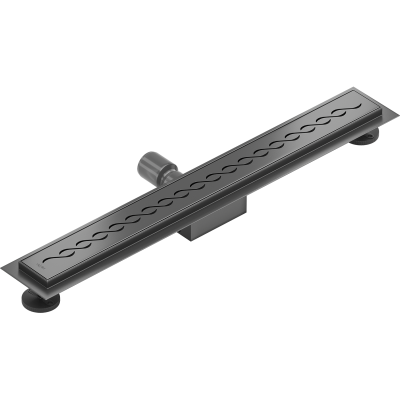Mexen Flat M18 Linienentwässerung 70 cm, gebürstetes Gun Gray - 1E23070-15