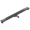 Mexen Flat M18 Linienentwässerung 80 cm, gebürstetes Gun Grey - 1E23080-15