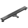 Mexen Flat 360° M18 Drehbare Linienentwässerung 60 cm, gebürstetes Gun Gray - 1E23060-40