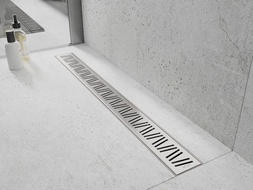 Mexen Flat M22 Abdeckung für Linienablauf 100 cm, Inox - 1029100