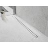 Mexen Flat 360° Slim drehbarer linearer Ablauf 70 cm, weiß - 1241070