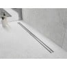 Mexen Flat 360° Slim Rotationsfähiger Linienablauf 150 cm, Edelstahl - 1041150