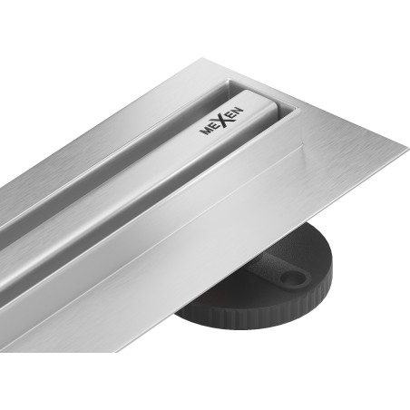 Mexen Flat 360° Slim drehbarer Linienablauf 50 cm, Edelstahl - 1041050