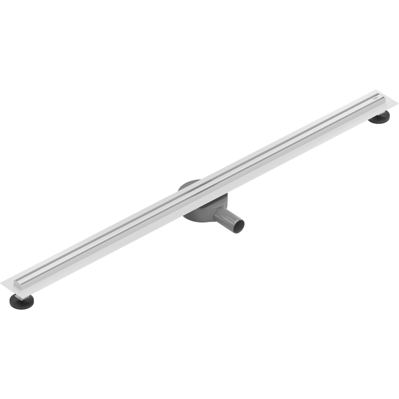 Mexen Flat 360° Slim Drehbarer Linienabfluss 50 cm, weiß - 1241050
