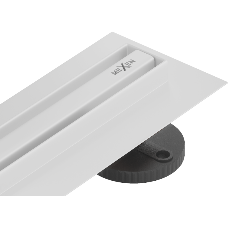 Mexen Flat 360° Slim Drehbarer Linienabfluss 50 cm, weiß - 1241050