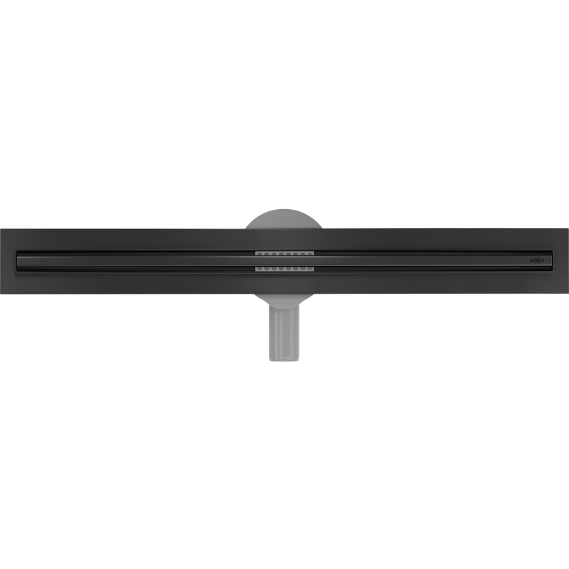 Mexen Flat 360° Slim Drehbarer Linienablauf 50 cm, schwarz - 1741050
