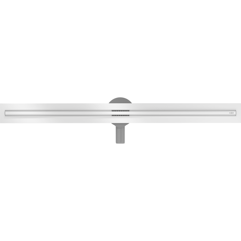 Mexen Flat 360° Slim Drehbarer Linienabfluss 140 cm, weiß - 1241140