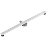 Mexen Flat 360° Slim drehbarer Linienablauf 150 cm, weiß - 1241150