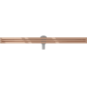 Mexen Flat 360° Slim drehbarer Linienablauf 150 cm, Roségold - 1641150