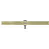 Mexen Flat 360° Slim Linienablauf drehbar 90 cm, gebürstetes Gold - 1A41090
