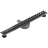 Mexen Flat 360° Slim Drehbarer Linienablauf 50 cm, gebürstetes Gun Gray - 1E41050