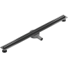 Mexen Flat 360° Slim drehbarer Linearablauf 90 cm, gebürstetes Gun Gray - 1E41090