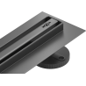 Mexen Flat 360° Slim Drehbare Linienentwässerung 140 cm, gebürstetes Gun Gray - 1E41140