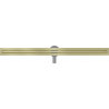 Mexen Flat 360° Slim drehbarer Linienablauf 160 cm, gebürstetes Gold - 1A41160