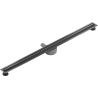 Mexen Flat 360° Slim Drehbare Linienentwässerung 120 cm, gebürstetes Gun Gray - 1E41120
