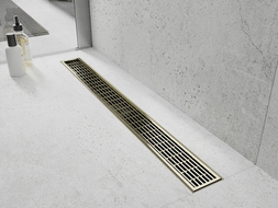 Mexen Flat M33 Abdeckung für Linienablauf 90 cm, gold - 1533090