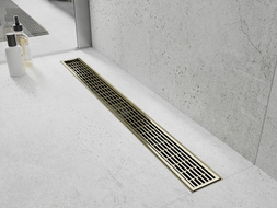 Mexen Flat M33 Duschrinne 50 cm, gold - 1533050-15