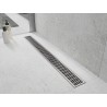 Mexen Flat 360° M33 drehbarer Rinnenablauf 100 cm, Inox - 1033100-40