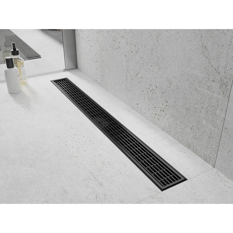 Mexen Flat 360° M33 Drehbarer Linienablauf 50 cm, schwarz - 1733050-40