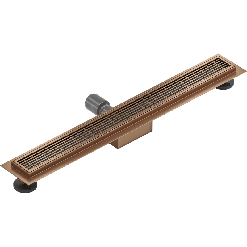 Mexen Flat M33 Linienentwässerung 50 cm, gebürstetes Kupfer - 1C33050-15