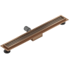 Mexen Flat M33 Linienentwässerung 50 cm, gebürstetes Kupfer - 1C33050-15