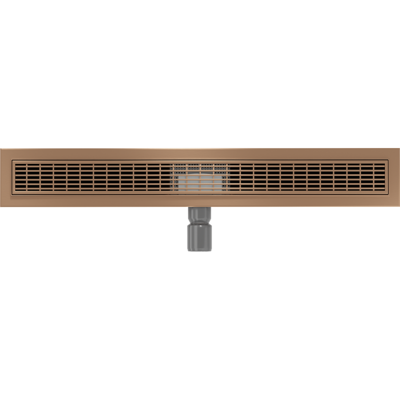 Mexen Flat M33 Linienentwässerung 50 cm, gebürstetes Kupfer - 1C33050-15