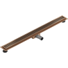 Mexen Flat M33 Lineare Ablauf 90 cm, Gebürstetes Kupfer - 1C33090-15