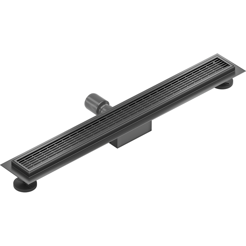 Mexen Flat M33 Linienablauf 50 cm, gun gray gebürstet - 1E33050-15