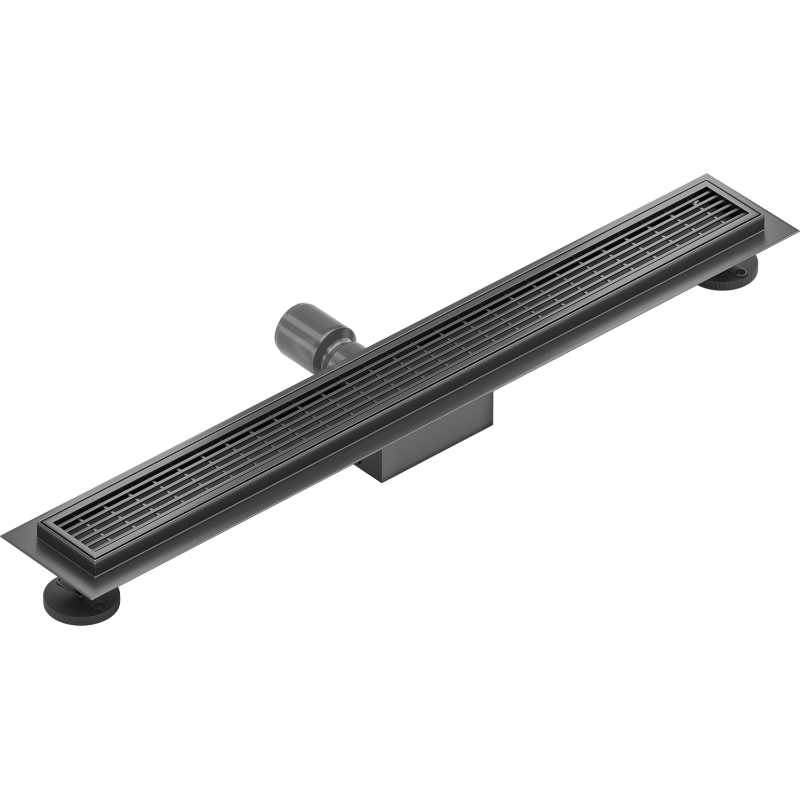 Mexen Flat M33 Linienabfluss 60 cm, gebürstet gun gray - 1E33060-15